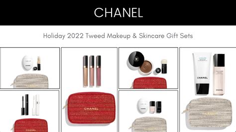 chanel holiday gift box|Chanel gift set 2022.